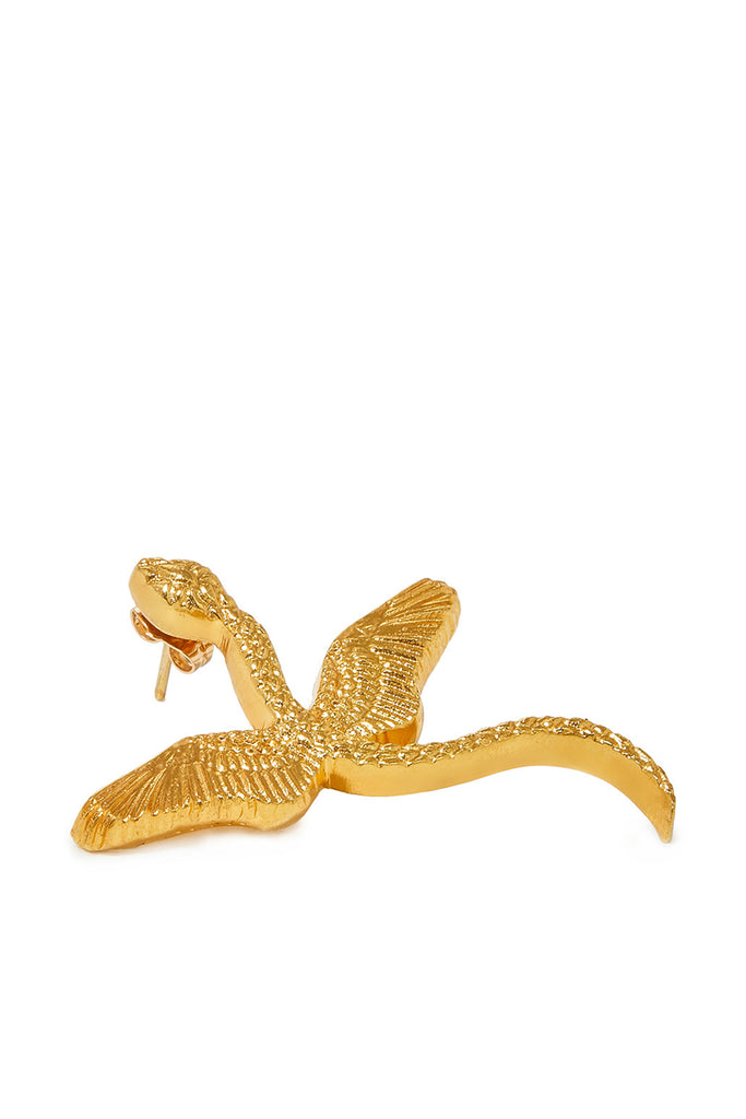 Winged Snake Earrings | Maison Orient