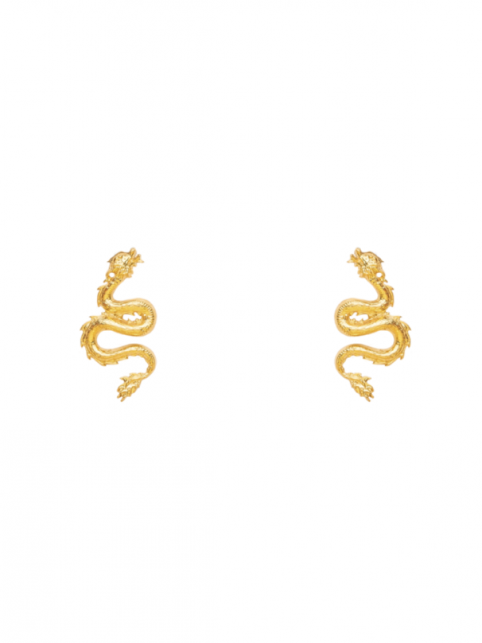 Dragon Earrings XXS | Maison Orient