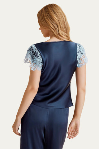 Scarlett Gasque Jayne Top Midnight Blue