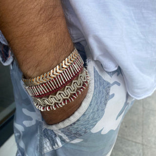 JUJU Roof Bracelet on wrist