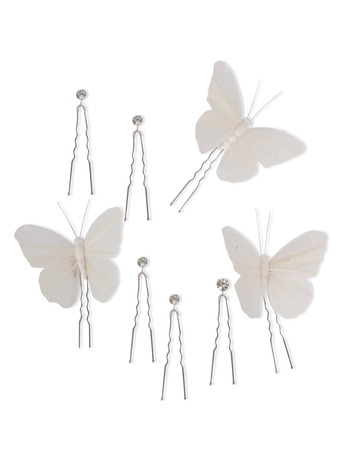 GLASSWING HAIR PIN SET