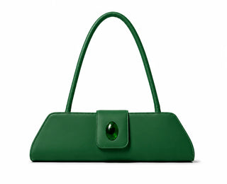 Leil - Green - Baguette Bag