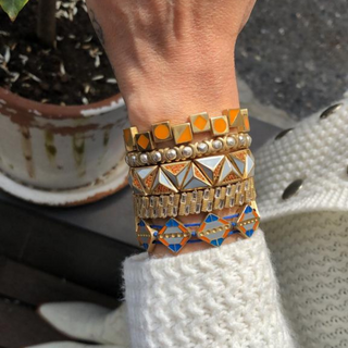 JUJU Side Stone Bracelet styled