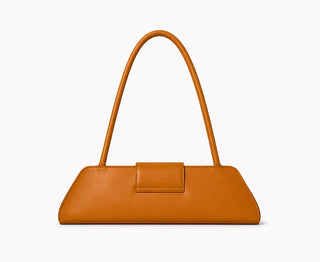 Leil - Camel - Baguette Bag
