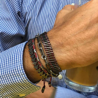 JUJU Triangle Bracelet worn