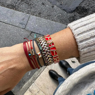 JUJU Glitter Arrow Bracelet on wrist