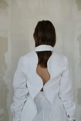 AMAN White Linen Set