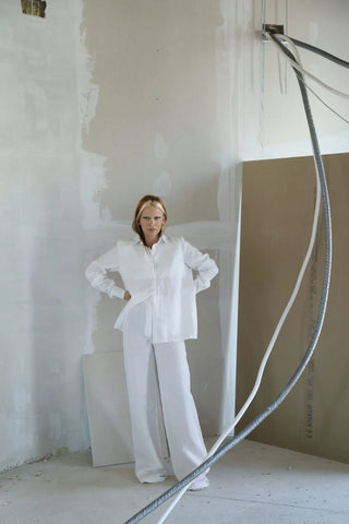 AMAN White Linen Set