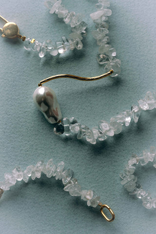 ÉNA Necklace with quartz