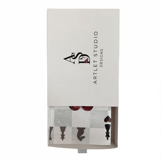 Artlet Studio King of Hearts Chessboard Vellum Notebook