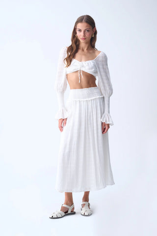 KAIA MIDI SET / ECRU
