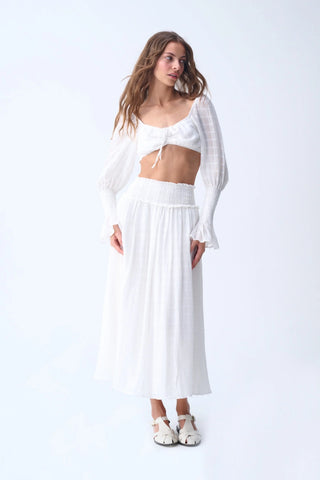 KAIA MIDI SET / ECRU