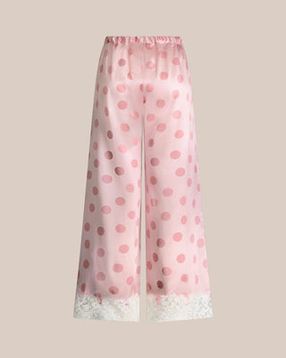 Scarlett Gasque Jayne Pant Pink Polka Dot