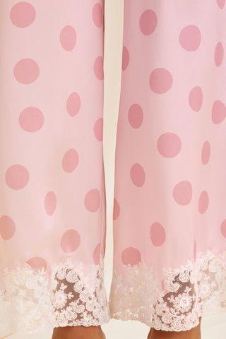 Scarlett Gasque Jayne Pant Pink Polka Dot