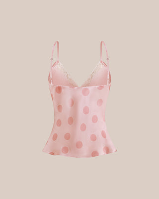 Scarlett Gasque Jayne Camisole Pink Polka Dot