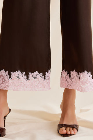 Scarlett Gasque Jayne Pant Chocolate Plum