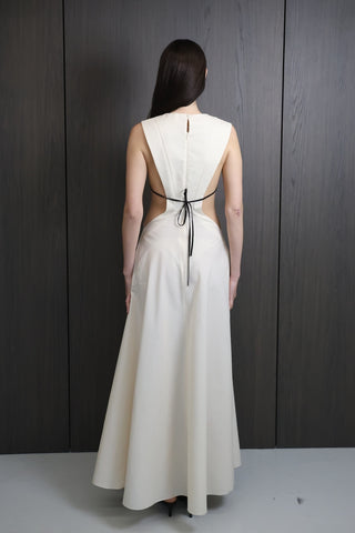 SOLEA Midi Dress Beige
