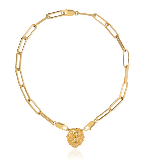 Thireós Large Zena Necklace – Bracelet Gold