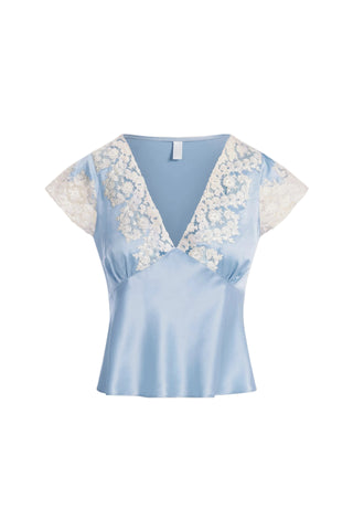 Scarlett Gasque Jayne Top Blue