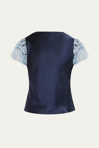 Scarlett Gasque Jayne Top Midnight Blue