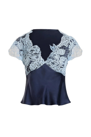 Scarlett Gasque Jayne Top Midnight Blue