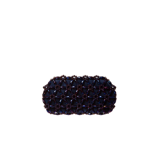 Dark Purple Tebea Clutch
