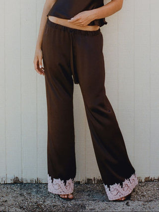 Scarlett Gasque Jayne Pant Chocolate Plum