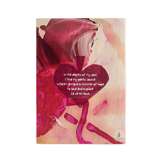Artlet Studio Queen of Spades Vellum Notebook