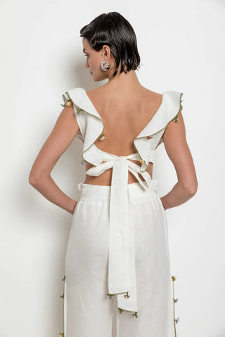 Adalya Crop Top - Maison OrientLINOYAMaison OrientClothing