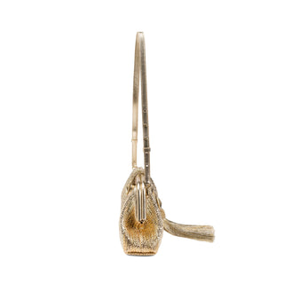 Alessa Gold & Silver Pouch Bag