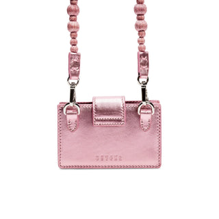Alessa Metallic Pink Card Holder - Maison OrientSerena UziyelMaison OrientAccessories