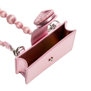 Alessa Metallic Pink Card Holder - Maison OrientSerena UziyelMaison OrientAccessories