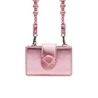 Alessa Metallic Pink Card Holder - Maison OrientSerena UziyelMaison OrientAccessories