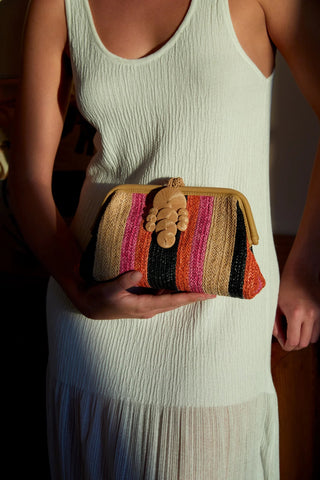 Alessa Multicolor Pouch Bag - Maison OrientSerena UziyelMaison OrientBags