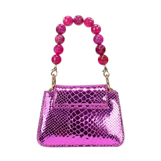 Aliel Metallic Fuchsia Horra - Maison OrientAlielMaison OrientMini Bags