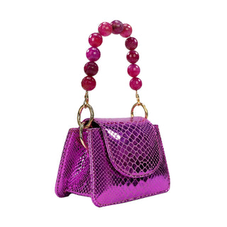 Aliel Metallic Fuchsia Horra - Maison OrientAlielMaison OrientMini Bags