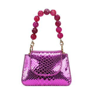 Aliel Metallic Fuchsia Horra - Maison OrientAlielMaison OrientMini Bags