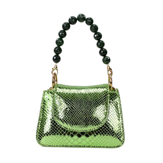 Aliel Metallic Green Horra - Maison OrientAlielMaison OrientMini Bags