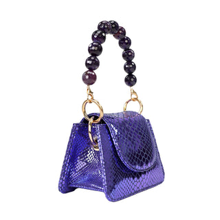 Aliel Metallic Purple Horra - Maison OrientAlielMaison OrientMini Bags