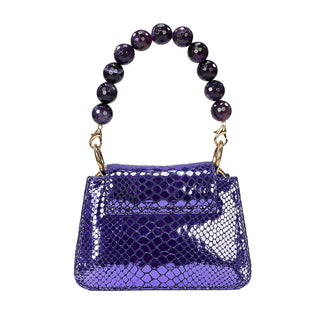 Aliel Metallic Purple Horra - Maison OrientAlielMaison OrientMini Bags