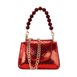 Aliel Metallic Red Horra - Maison OrientAlielMaison OrientMini Bags