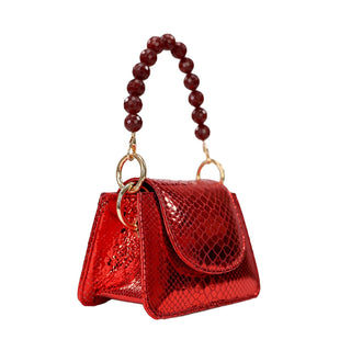 Aliel Metallic Red Horra - Maison OrientAlielMaison OrientMini Bags