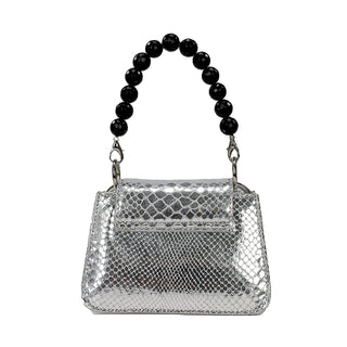 Aliel Metallic Silver Horra - Maison OrientAlielMaison OrientMini Bags