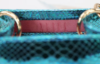 Aliel Metallic Turquoise Horra - Maison OrientAlielMaison OrientMini Bags