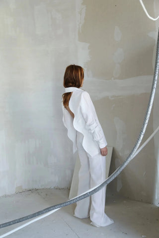 AMAN White Linen Set - Maison OrientMAETMaison OrientSet