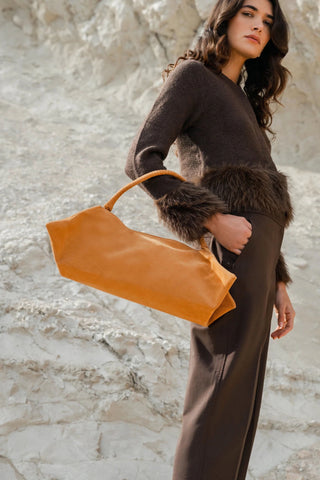 AMBER FOLD BAG SUEDE - Maison OrientCABAMaison OrientHandbags