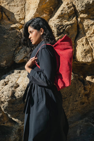 AMBER FOLD BAG SUEDE - Maison OrientCABAMaison OrientHandbags
