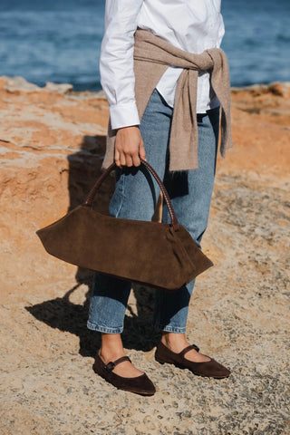 AMBER FOLD BAG SUEDE - Maison OrientCABAMaison OrientHandbags