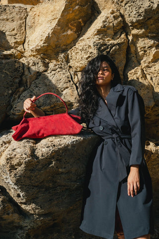 AMBER FOLD BAG SUEDE - Maison OrientCABAMaison OrientHandbags