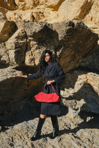 AMBER FOLD BAG SUEDE - Maison OrientCABAMaison OrientHandbags